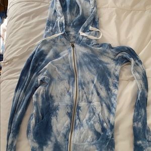 Aeropostale Tie-Dye Zipup